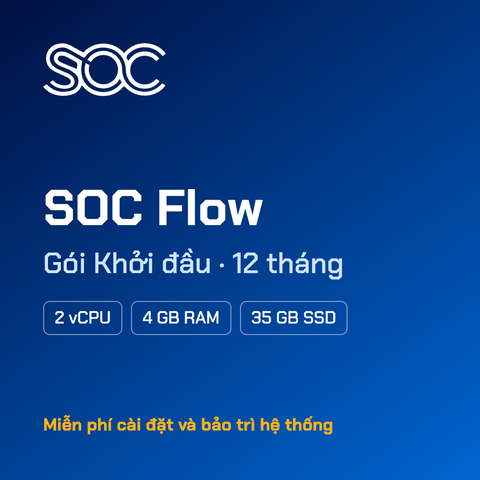 SOC Flow — Gói Khởi đầu — 12 tháng