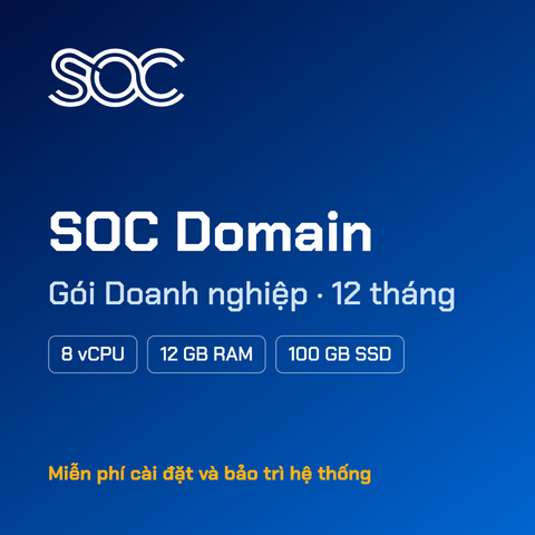 SOC Domain — Gói Doanh nghiệp — 12 tháng