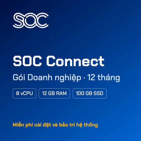 SOC Connect — Gói Doanh nghiệp — 12 tháng